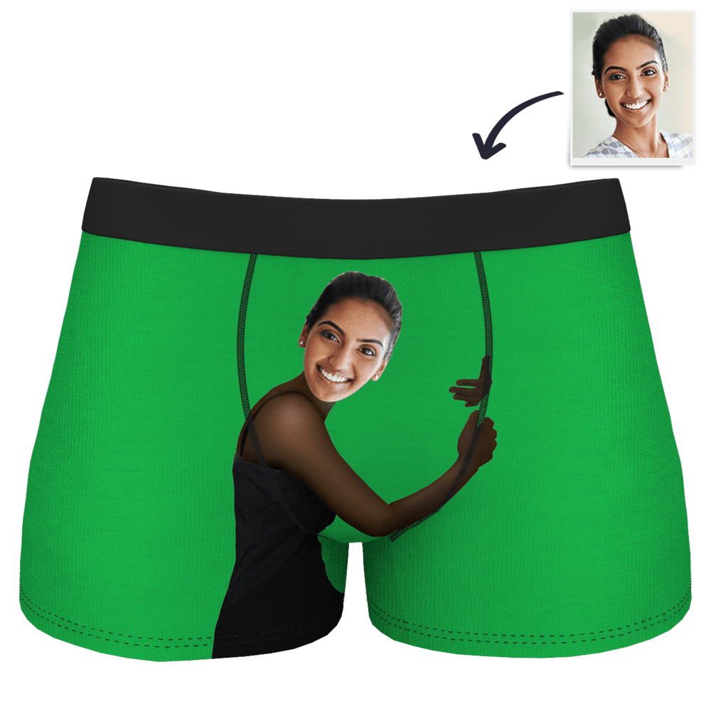 Men's Custom Muscle Girlfriend Face Boxer Briefs – MyFaceBoxerUK