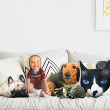 Custom Pet Photo Pillow Custom Pet Face Pillow,