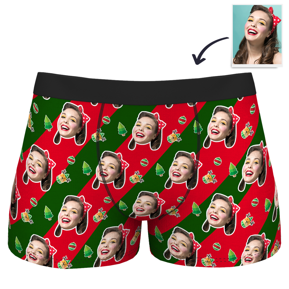 Men's Custom Muscle Girlfriend Face Boxer Briefs – MyFaceBoxerUK