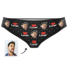 Custom Face Colorful Women's Panties-Lover