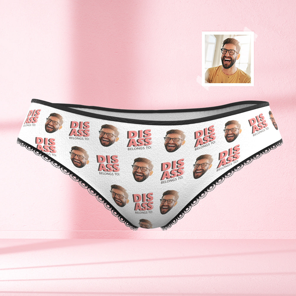 Custom Face Women's Panties Dis Ass Belongs To – MyFaceBoxerUK