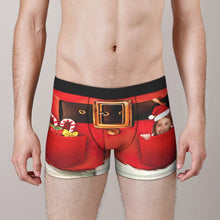 Custom Girlfriend Face Boxer Briefs Funny Christmas Boxers Shorts for Men - MyFaceBoxerUK